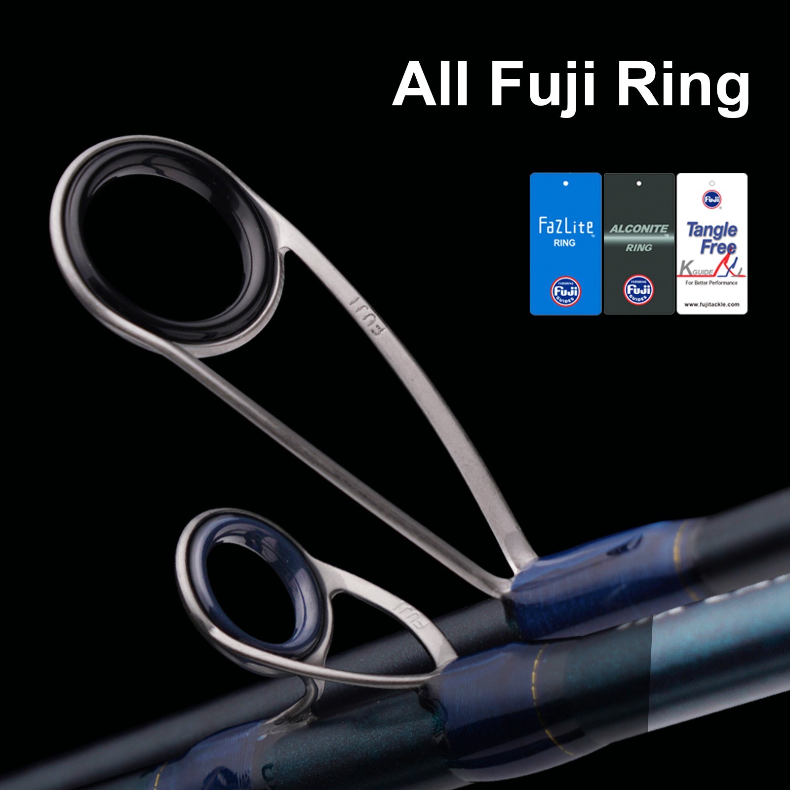 PURELURE FLIGHT DANCE Long Cast Fishing Rod Shore Cast/Spin 2-Piece 7’4″-8’7″