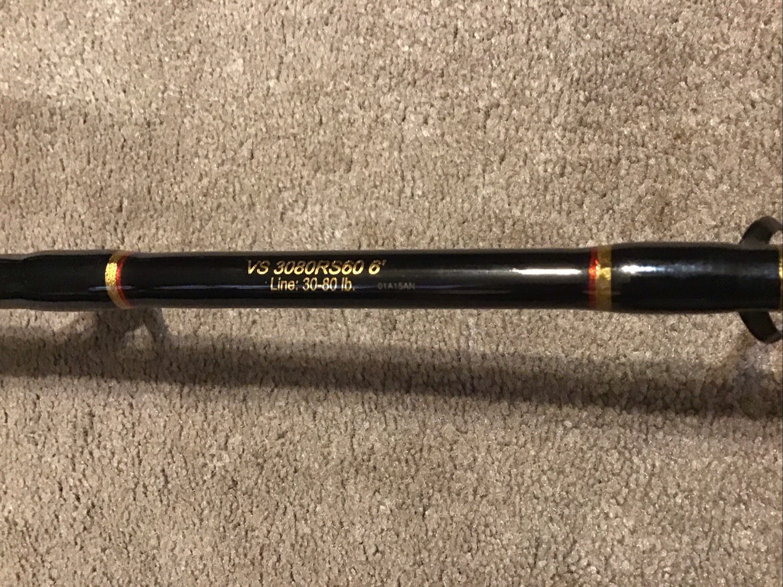 Penn International V Model VS 3080RS60 6’ Stand Up Fishing Rod Lot H1