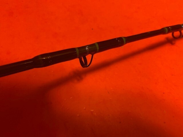 CUSTOM BUILT SEEKER CJB 7 FOOT 20 TO 50 POUND RATED CONVENTIONAL FISHING ROD