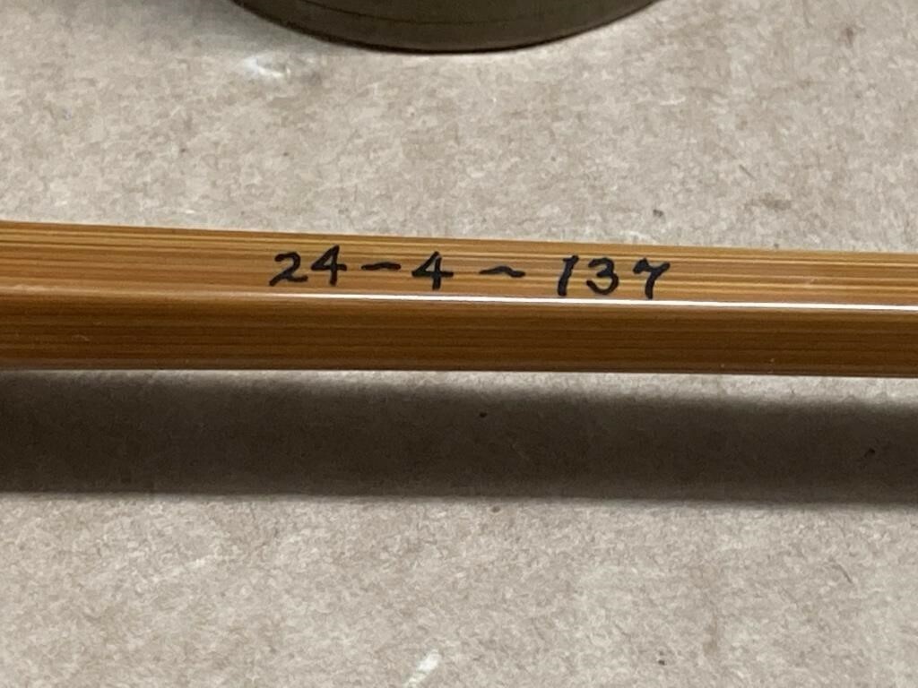 BOB TAYLOR 3 PC Fishing rod with case VERY RARE! 2 tips PICK UP ONLY INDIANA