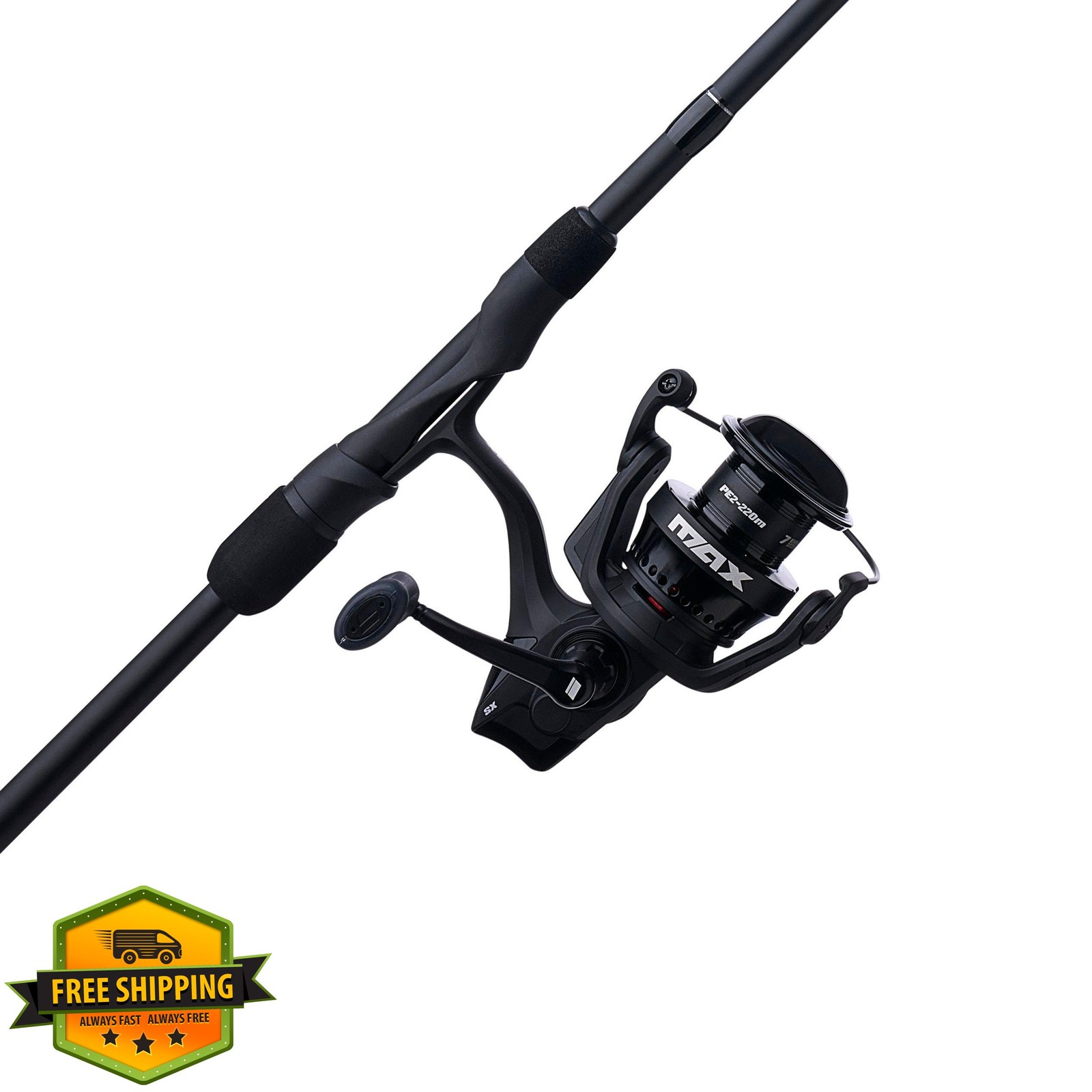 Abu Garcia Max Sx 4000 Spinning Rod Combo 7′ MH
