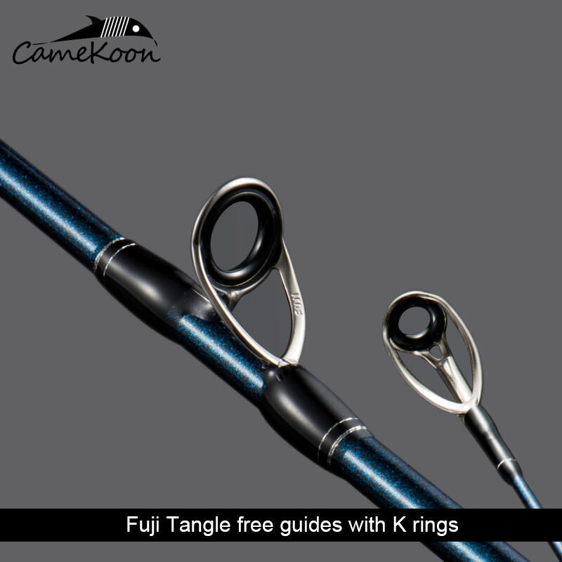 CAMEKOON Off-shore 1.5M Casting Rod Durable 98% Carbon Blank w/ Solid Carbon Tip