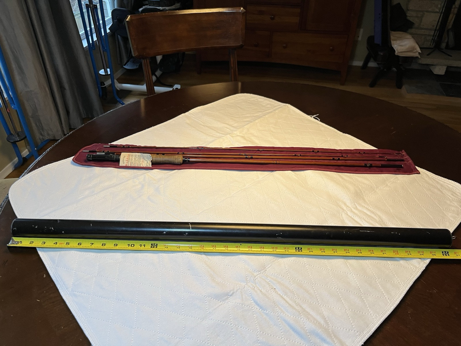 Blow Your Mind Condition – Heddon No. 17 Fly Rod – 8.5ft, 4pc, 2F, 4-1/2 Weight