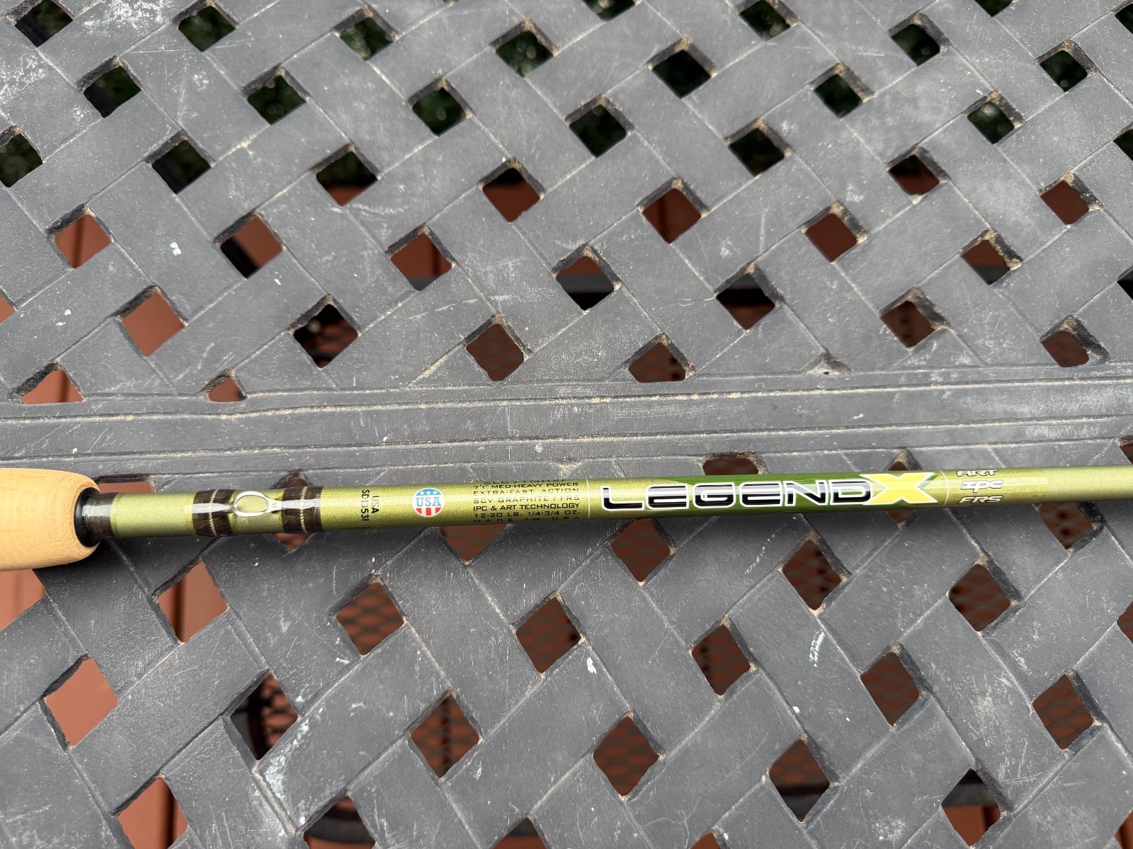 St. Croix Legend X XLC71MHXF, 7’1″, Medium Heavy, Extra Fast, 12-20lb, 1/4-3/4oz