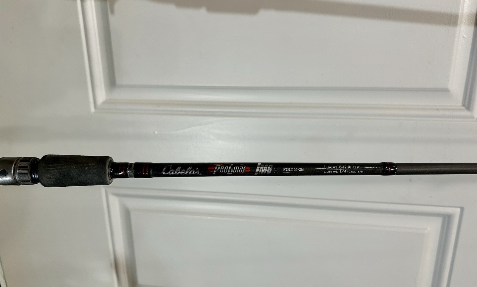 Cabela’s Pro Guide PGC665-2B 6’6″ Casting Rod 2-Piece 8-17lb 1/4-1oz EUC