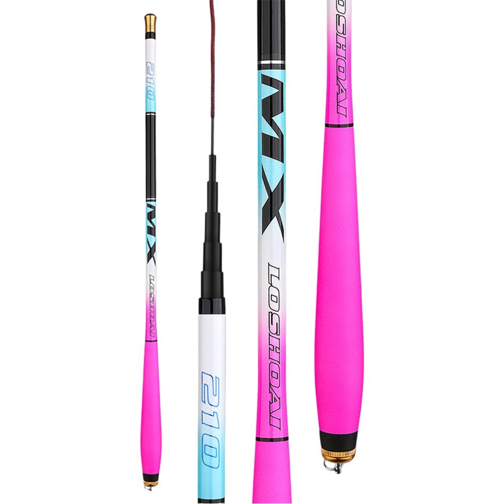 Travel Friendly Carbon Fiber Fishing Rod 1 5m to 6 30m with Multi Strand Rope