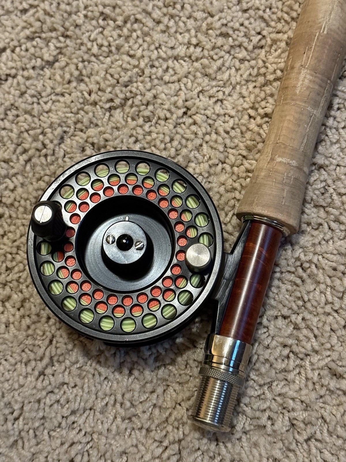 Redington RS2 9062 Fly Rod 9′ 2-piece #6 Line Correct Sock & Tube EXC Condition