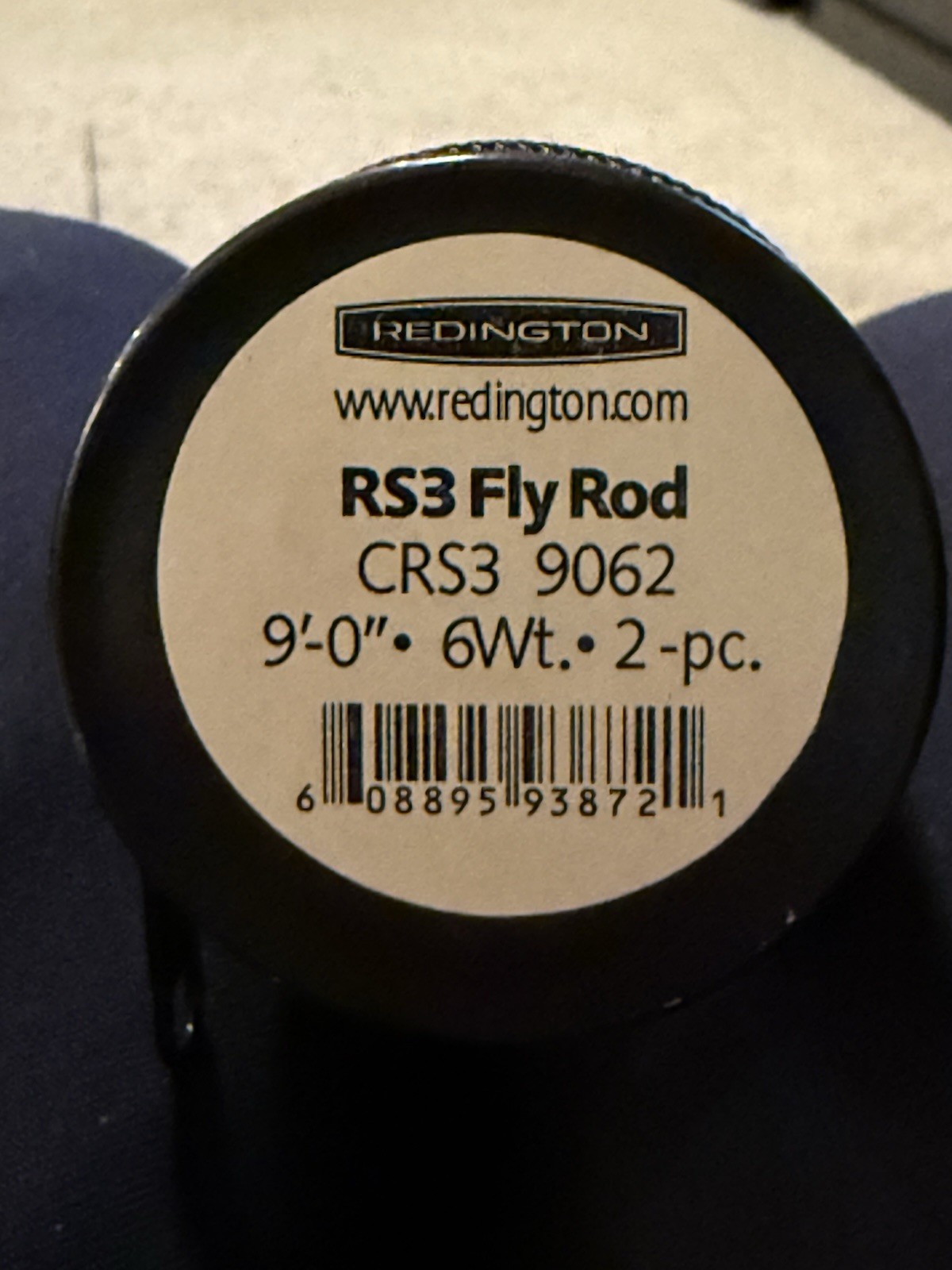 Redington RS2 9062 Fly Rod 9′ 2-piece #6 Line Correct Sock & Tube EXC Condition
