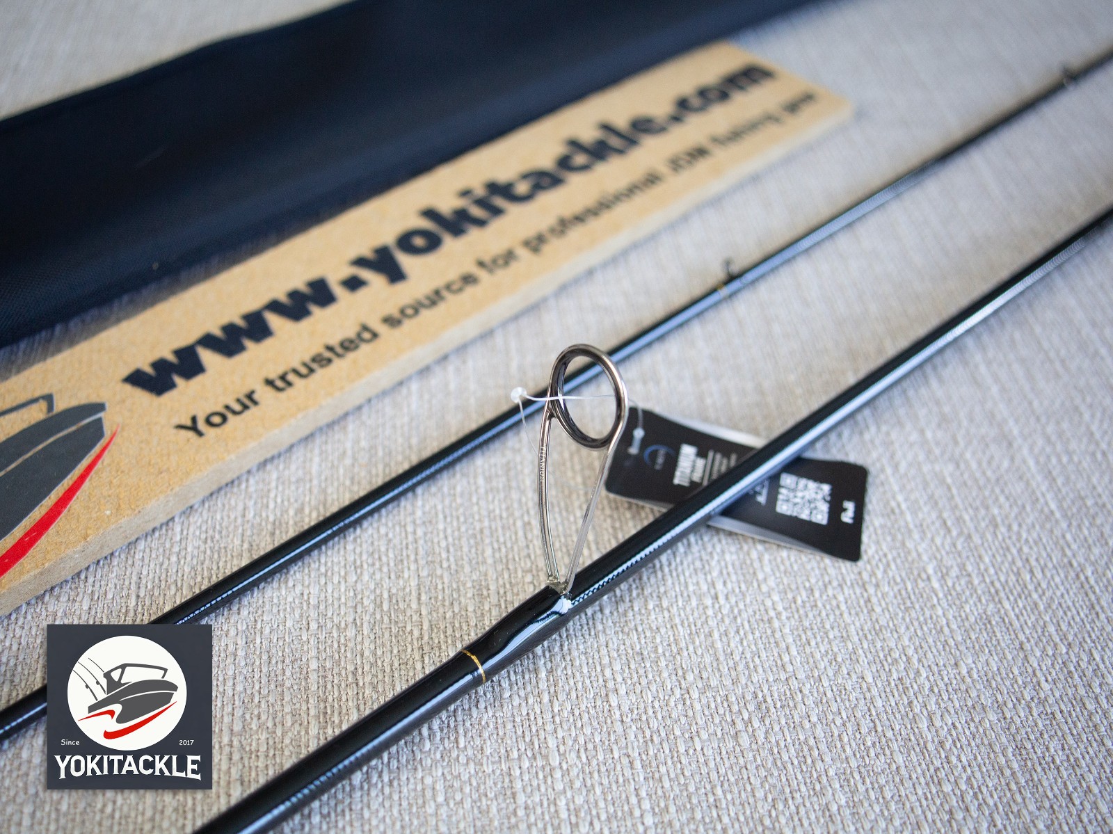 Watch Product Video-YAMAGA Blanks BlueCurrent 83/TZ NANO Flex Fishing Rod A3
