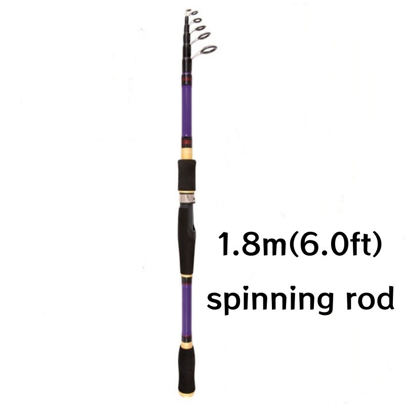 Fishing Rods Telescopic Ultra-Light Carbon Fiber Rod Durable Sensitive Portable