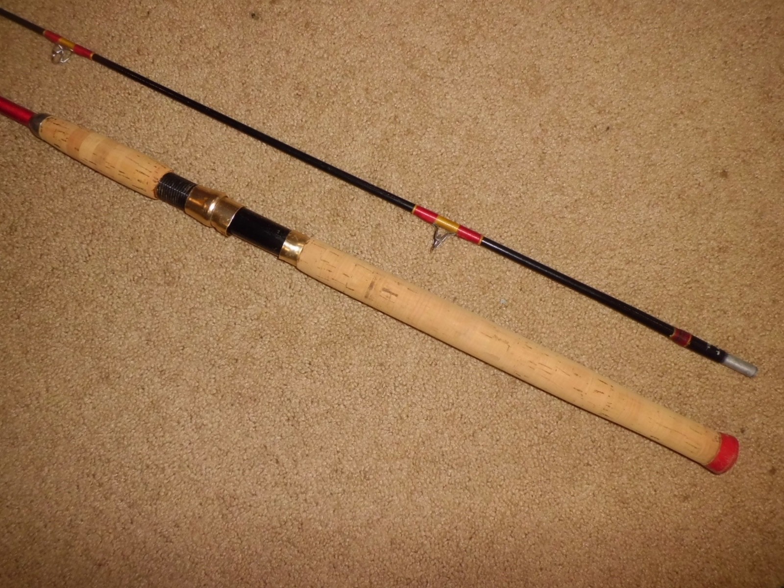 Vintage HARNELL 644 Spinning 8′ Rod made in USA- 12 lb