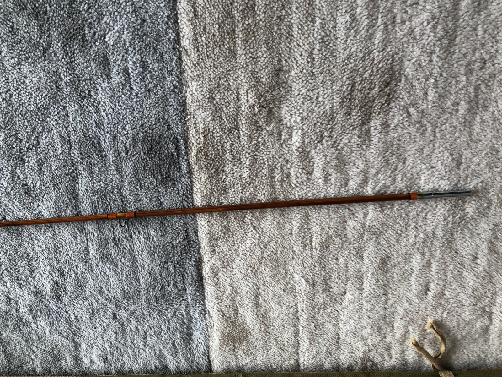 Antique Wards Thoroughbred model bamboo fly rod + extra tip; 9’5″