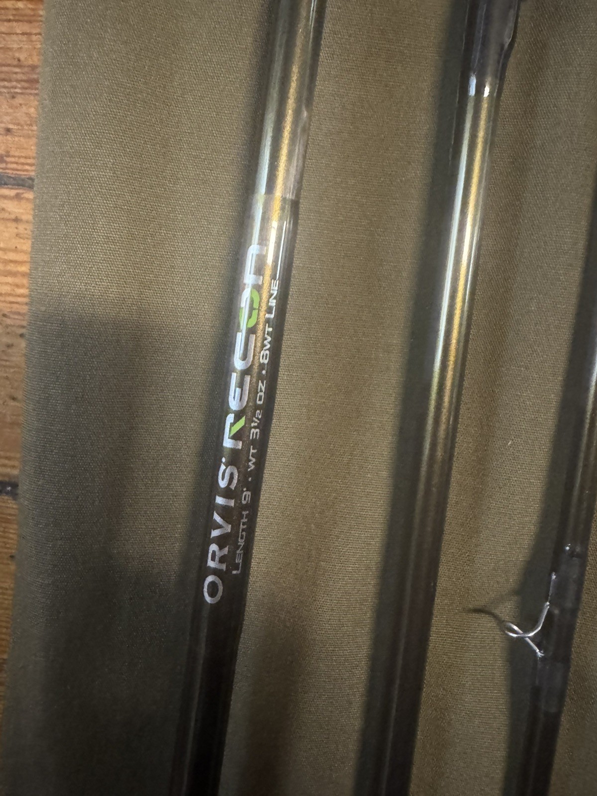 Orvis Recon 9’ 8wt Fly Rod New With Bag and Aluminum Tube
