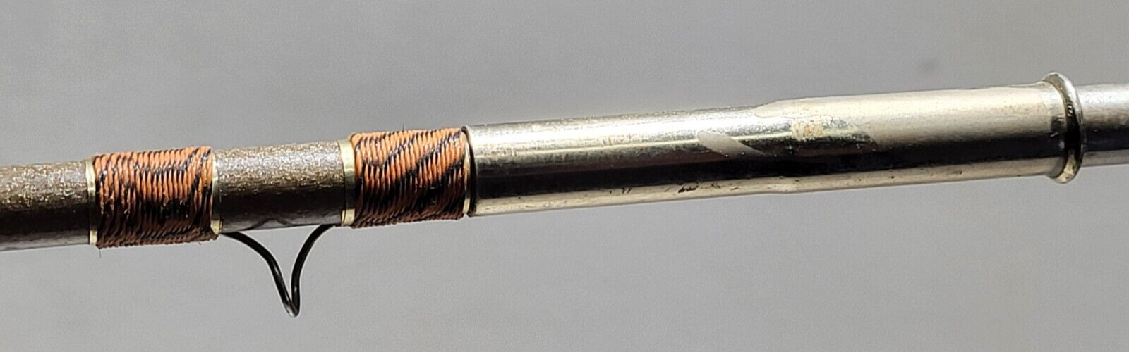 Royal Lancer Custom Built, #RL5-86, 2 Piece 103″ Fiberglass Fly Rod W/Reel, EX