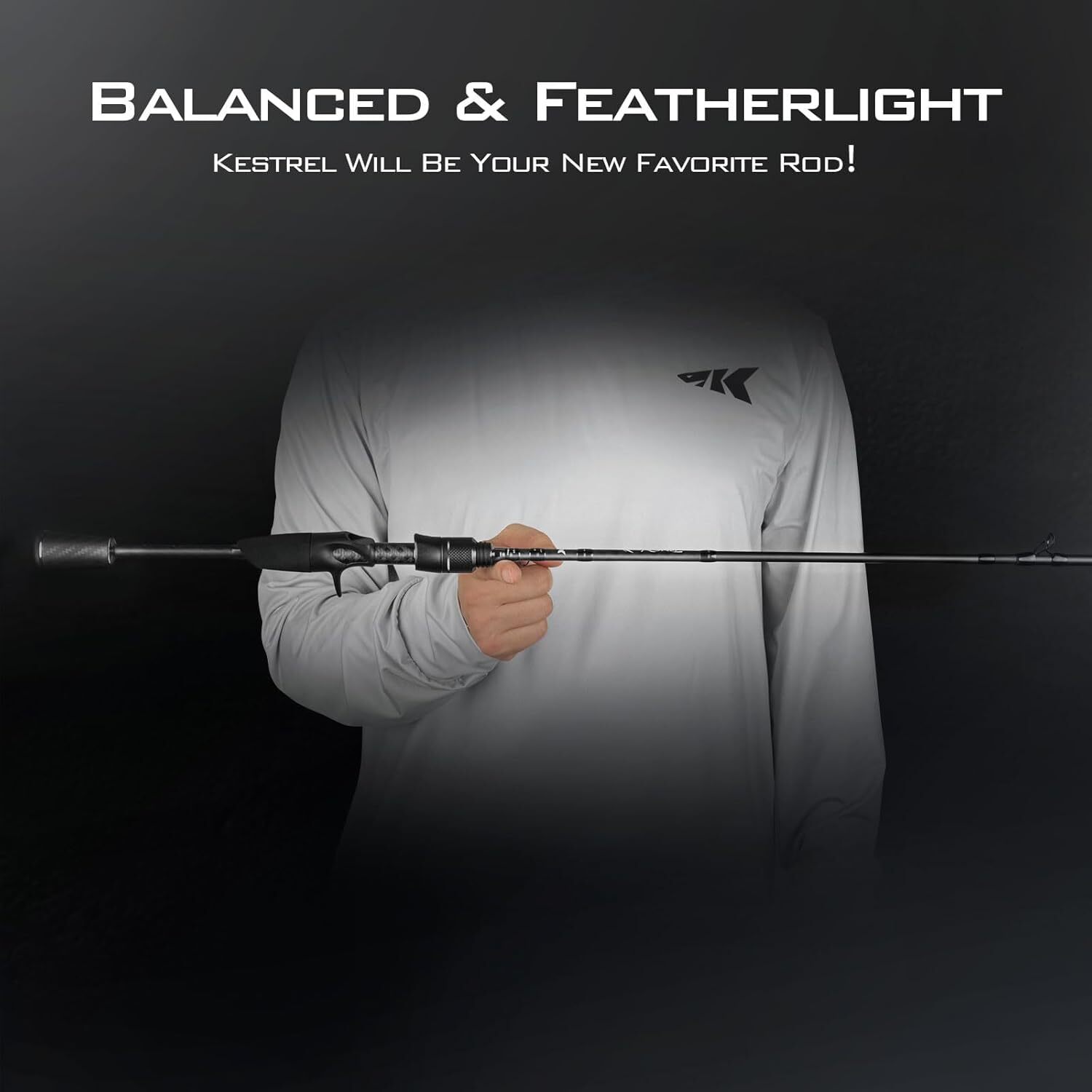KastKing Casting Fishing Rod IM8 Graphite Ultralight Tackle W/Custom EVA Handle