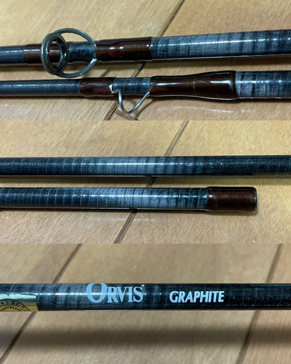 ORVIS Graphite MARK2 8’6″ 2.5/8oz 6 Fly Fishing Rod Graphite MARK2