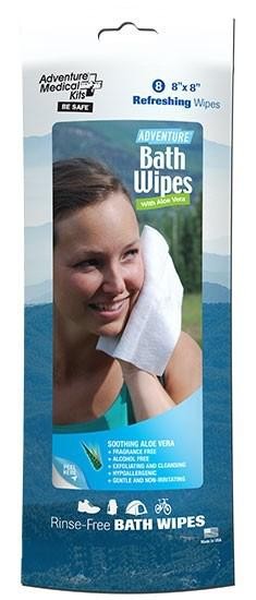Adventure Ready Wildly Clean Body Wipes 20 Pack Aloe Vera Vitamin E Outdoor