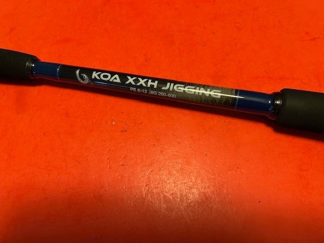 SEEKER KOA 60XXH 6 FOOT 2 INCH 60 TO 120 POUND RATED SPECIAL JIGGING FISHING ROD
