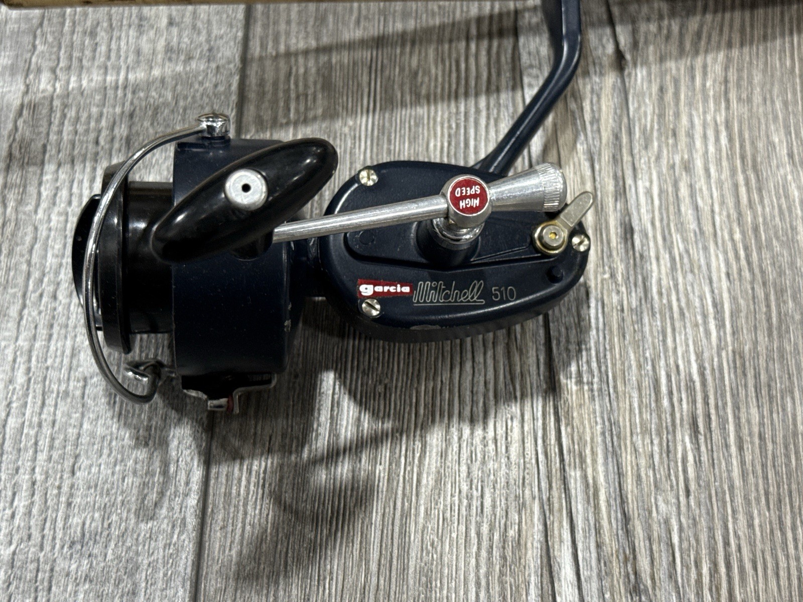 Vintage Garcia 2460 6 1/2′ 2 Piece Rod + Garcia Mitchell 510 Spinning Reel Combo