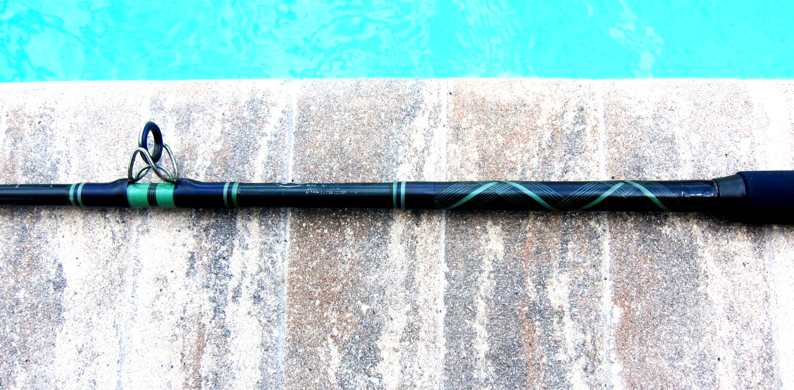 Vintage KUNNAN Supreme Big-Game Stand-Up Rod: 7′; 50-110lb – GREAT WORKING COND!