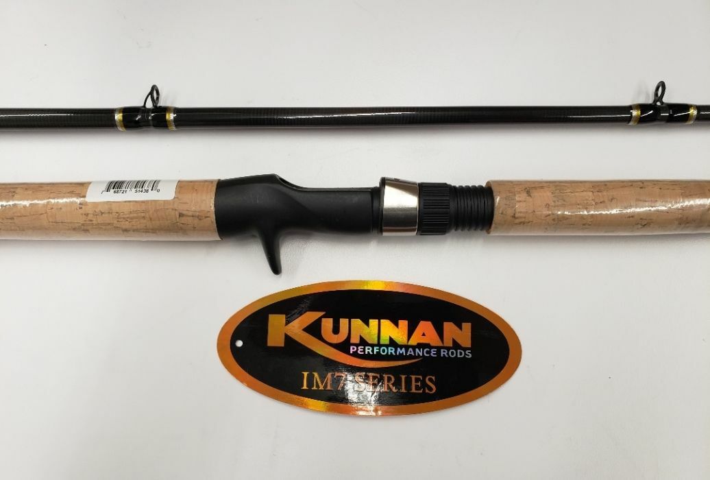 Kunnan Casting Surf Rod 8’6″ Casting Rod IM7 Series M- Heavy KIM7862MHC 2 pc