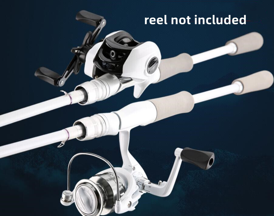 1.65M/1.8M Carbon Fiber Fishing Rod Spinning Casting Fishing Lure Pole 2 Section