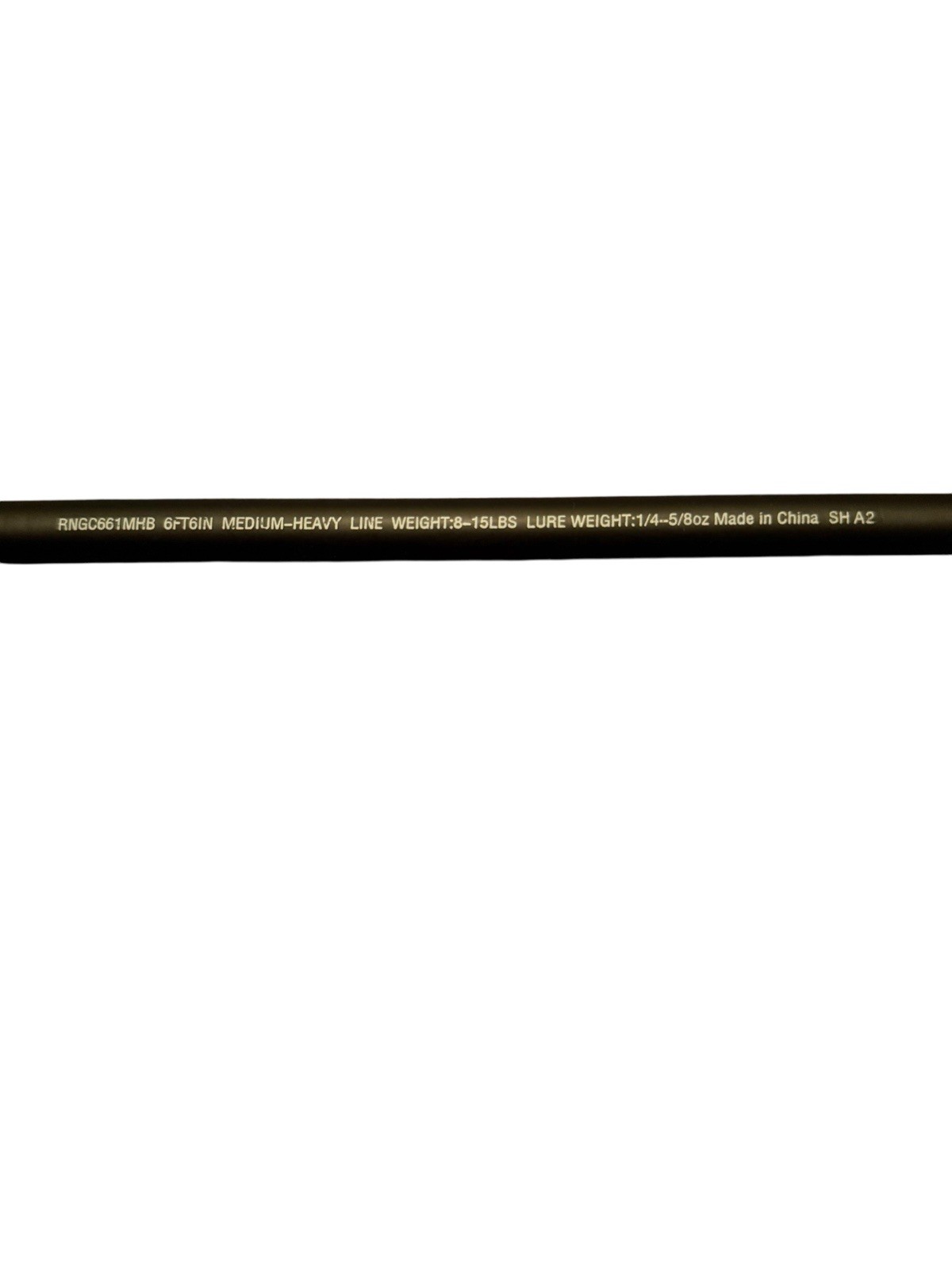 2 Lot Zebco Rhino Tough 6’6 Casting Rods RNGC661-MHB