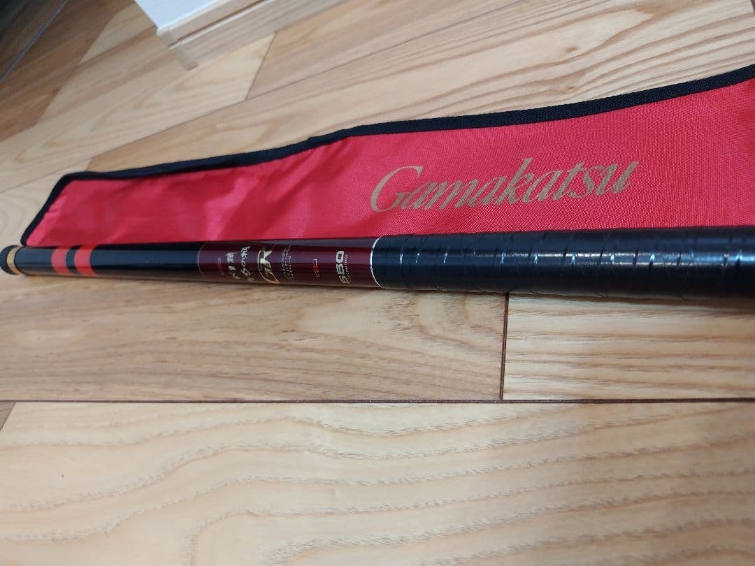 Gamakatsu Tamamono Pattern GR 550 Carbon Fishing Pole 5.5m Unused