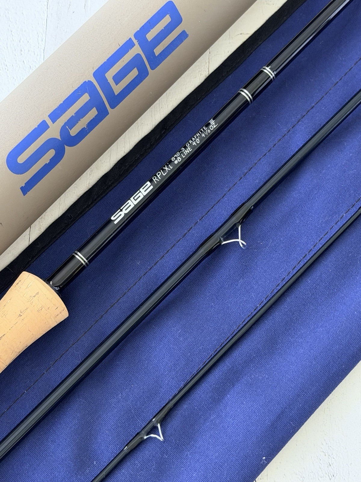 **BEAUTIFUL** 🔥 SAGE SALT RPLXi 8wt. 9’ft FlyRod!!🔥~LEGENDARY~🔥