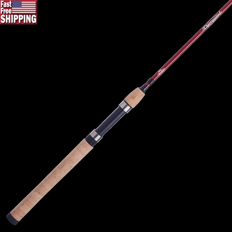 Medium 7ft Spinning Rod 2 Piece Hybrid Cork Handle Fast Action Fishing Tool New
