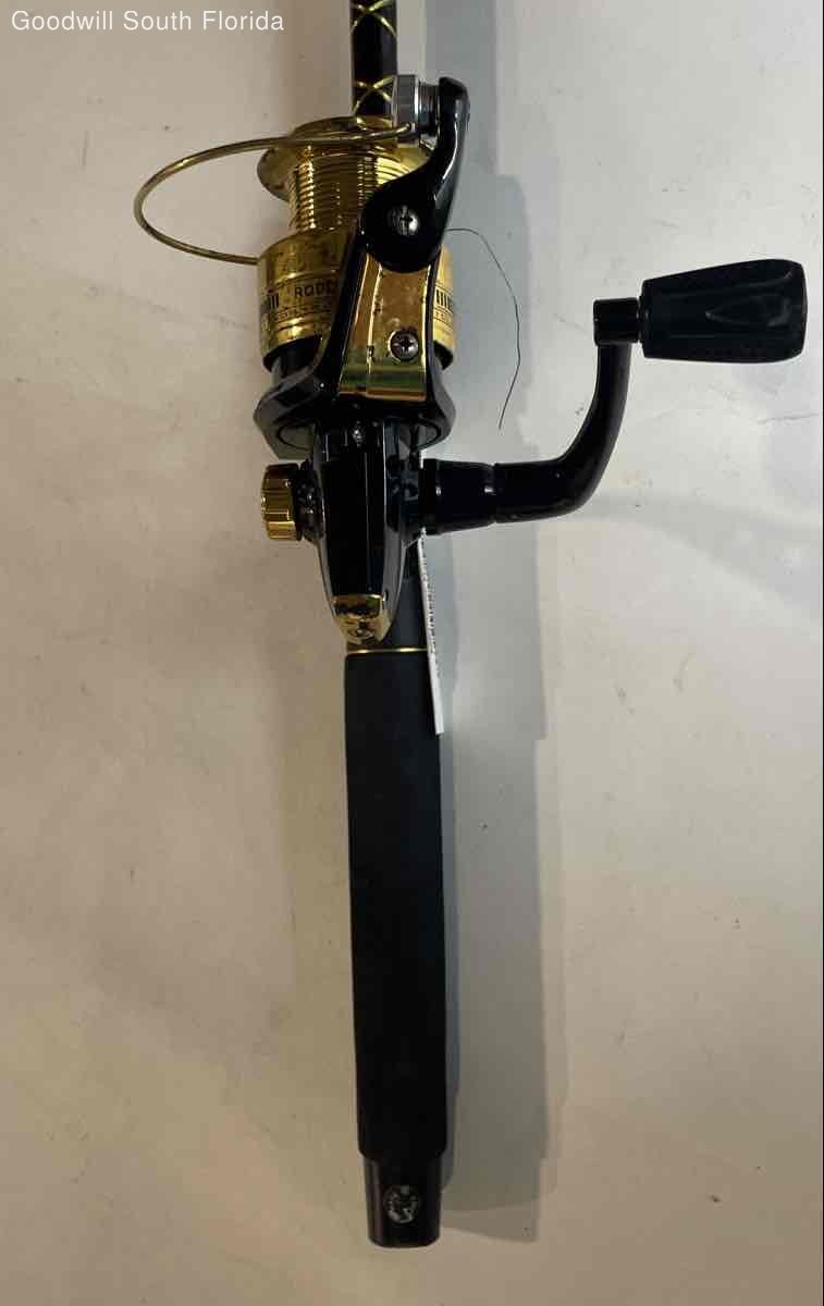 Roddy Hunter H52 Black 6.5 Inch Spinning Reel And Fishing Rod