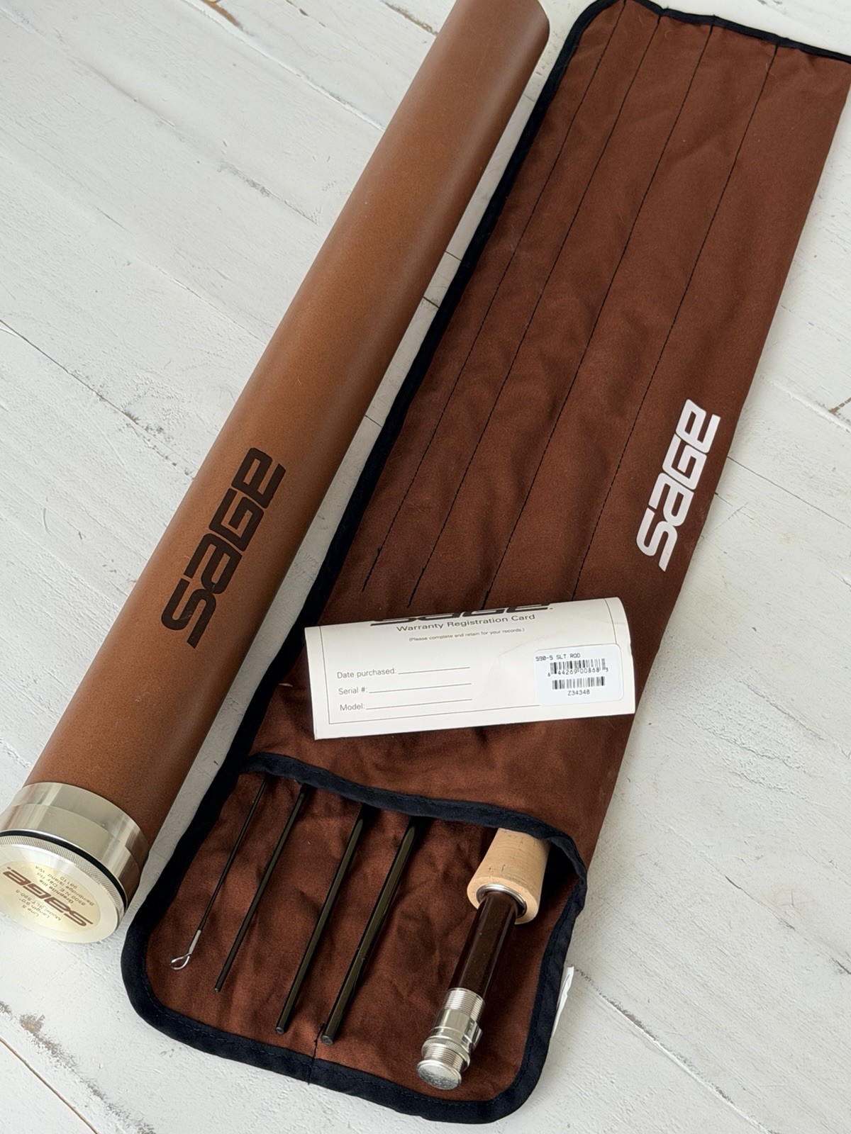 **BEAUTIFUL** 🔥*RARE* SAGE SLT 5wt 9’ft🔥~5Pc RARE TRAVEL ROD~🔥