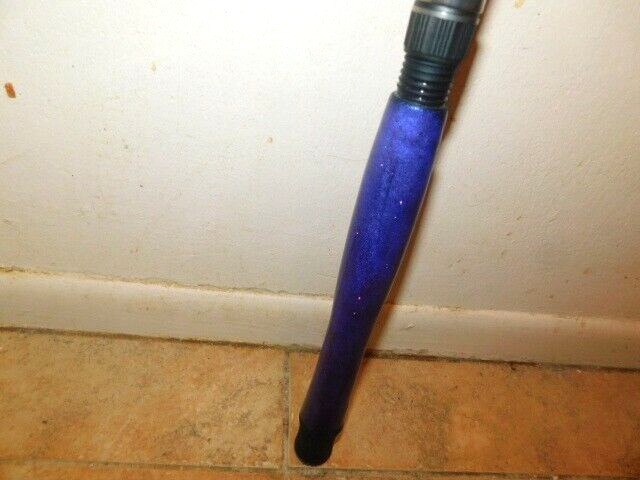 CUSTOM SPINNING ROD PURPLE PEARL SPARKLE MARBLE 10-25 LB 7′ SPECIAL GRIPS NEW