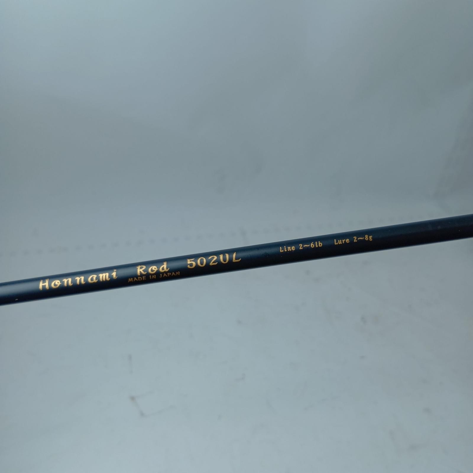 Honnami Spirit Trout rod Honnami Rod 502UL, reel seat “Karin Red and White” …