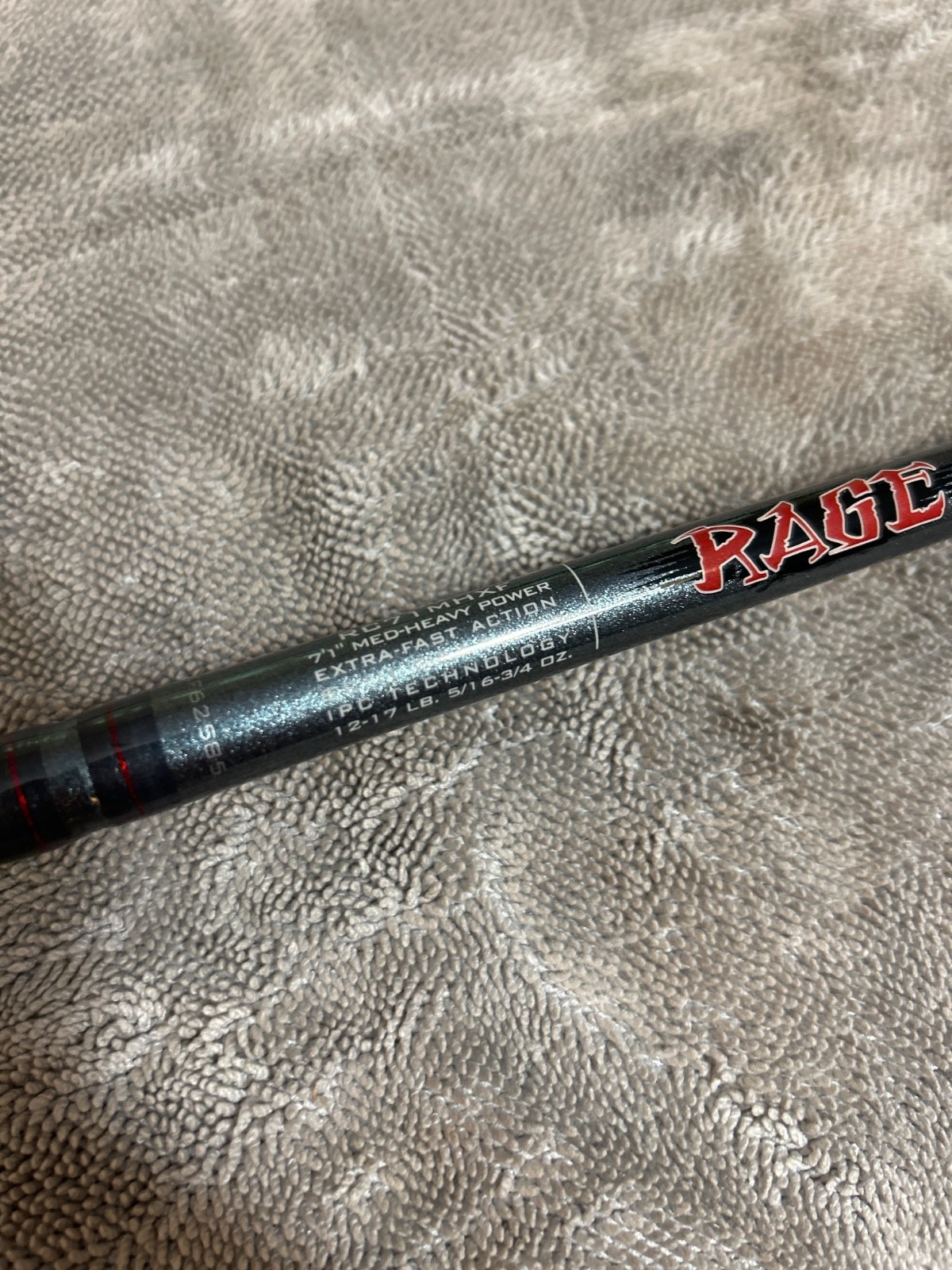MINT St Croix Rage ScIII 7’1″ casting fishing rod