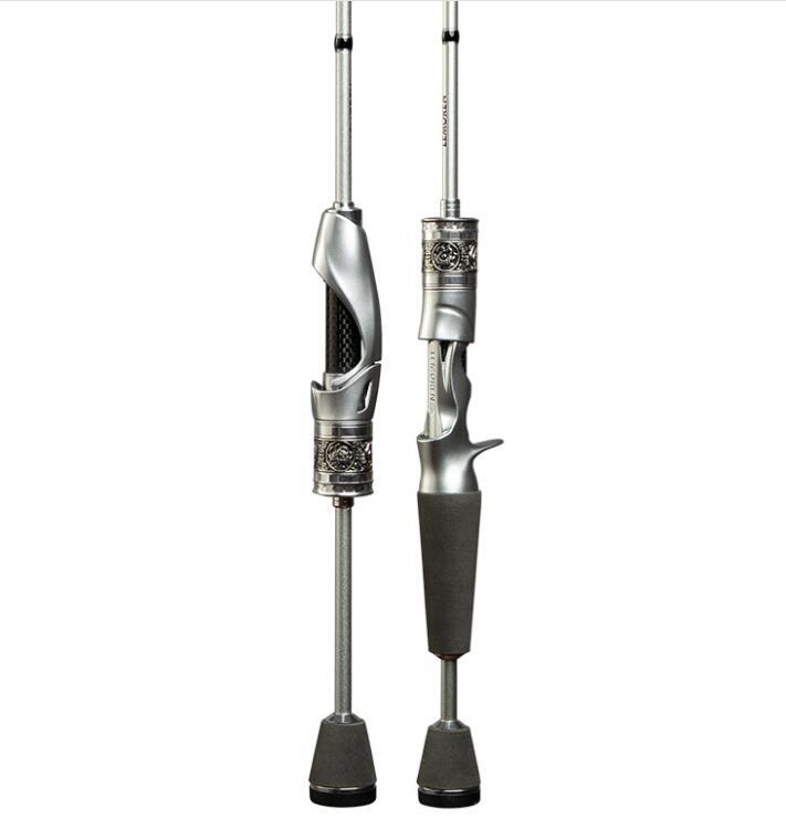 Casting Spinning Fishing Rods 1.5m 1.68m Carbon Fiber Lure Rod Travel Poles