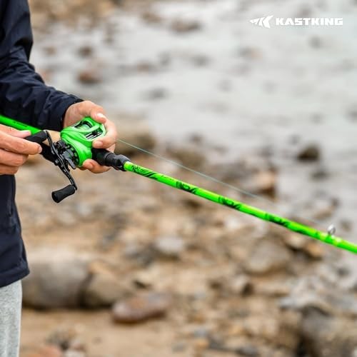 Zephyr Dual Tip Casting Rods & Spinning Fishing Rods, Lightweight KastFlex