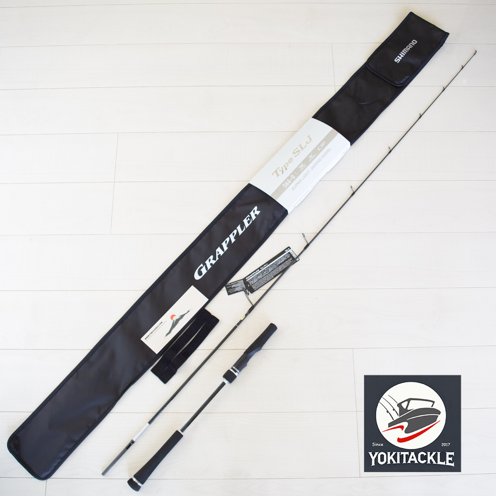 Shimano 25 Grappler Type SLJ S66-0 Spinning Rod Shipping from JAPAN