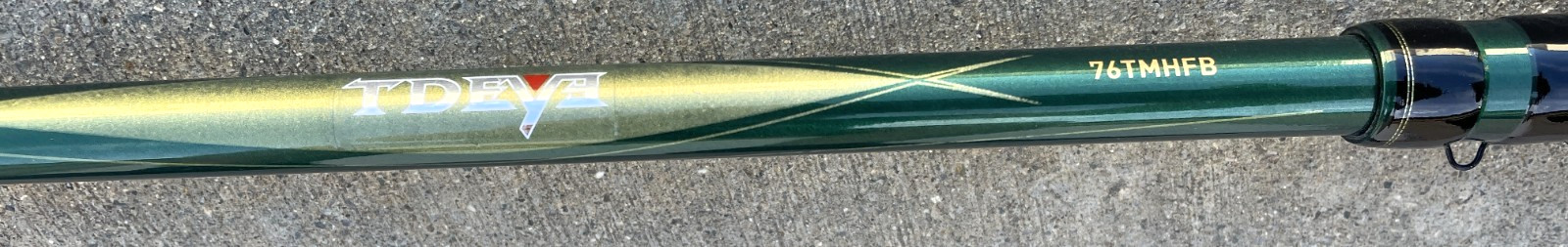 New Daiwa TD Eye Walleye Telescopic Trolling Rod 7’6″ MH Fast 76TMHFB