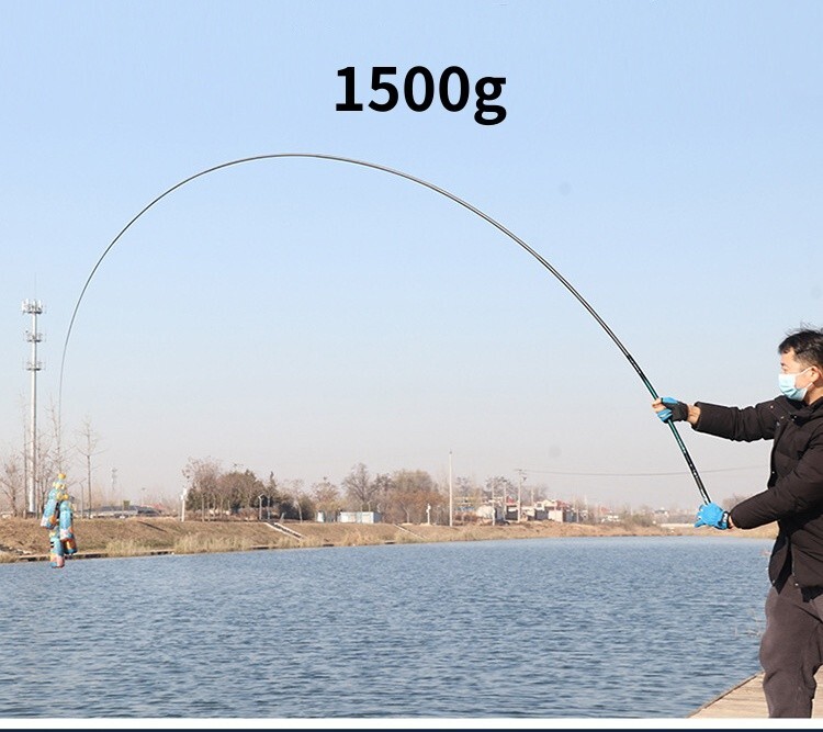 Fishing Rods Carbon Fiber Telescopic Fishing Rod Hand Stream Pole 2.7m-6.3m Pole