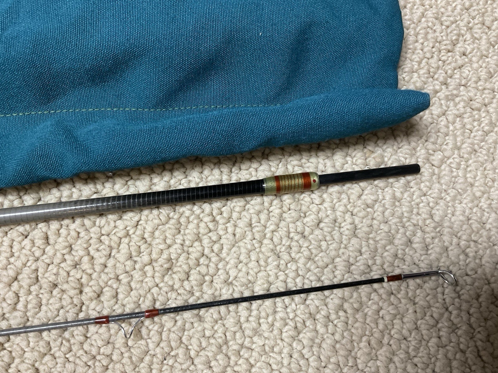 Early Vintage SCOTT PowR-PLY 8’6” 6 Wt 2 Pc Graphite Fly Rod **NICE**