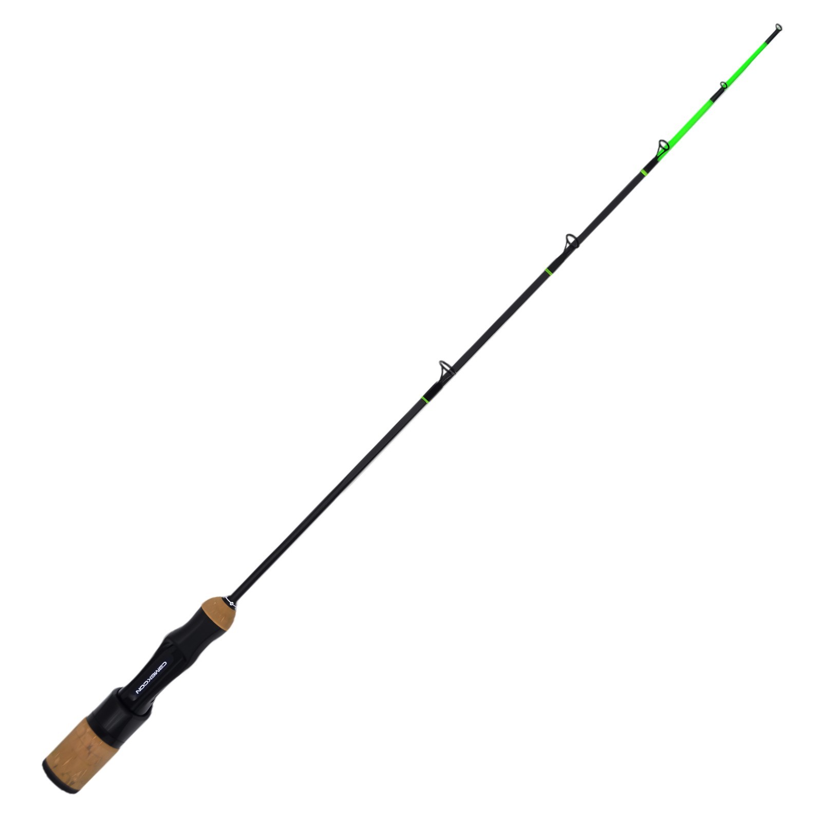 CAMEKOON Snow Leopard 1PC Ice Fishing Rod Fiberglass Blank Flat Tip Construction