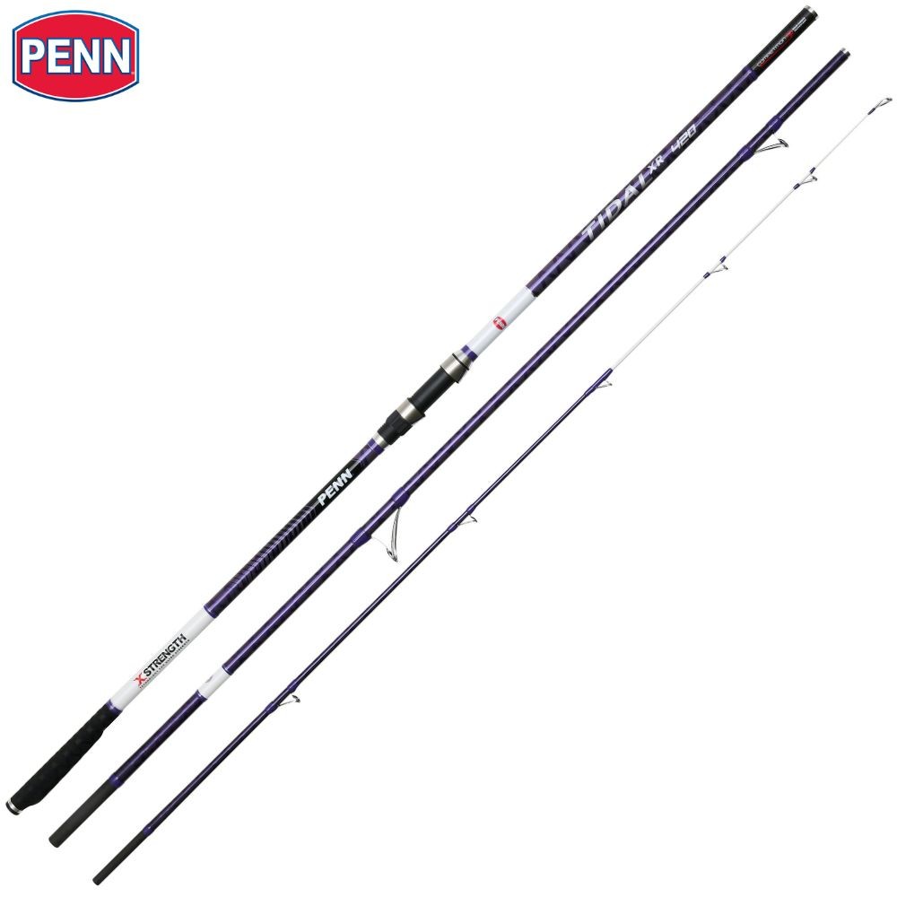 PENN Saltwater Fishing Surfcasting Rod TIDAL XR Solid Carbon Tip Lowrider