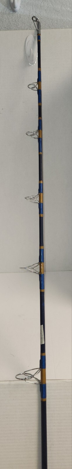 Custom Spinning Rod ( Ken Smith ) Solid Fiber Glass 6′ 6″ Stainless Hardware