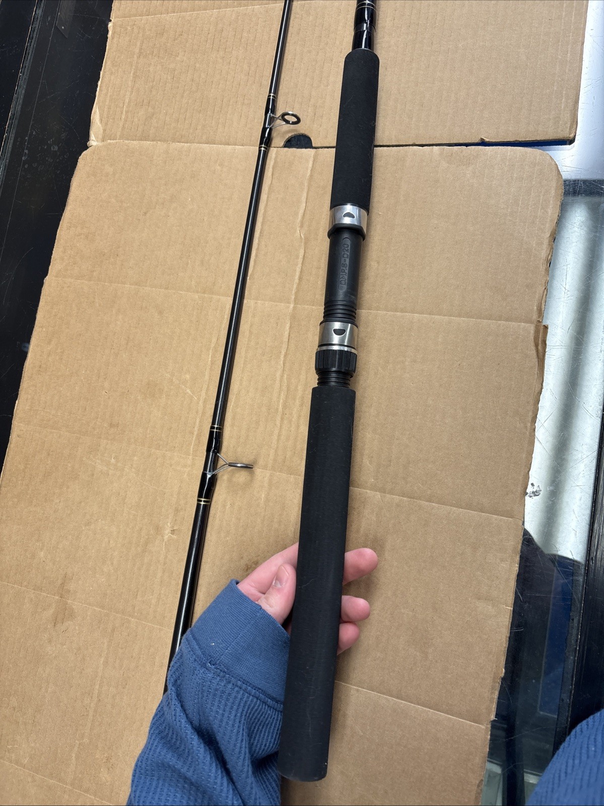 Calypso Tropic Model TPR-556A 7’ 2 Piece Saltwater Spinning Rod