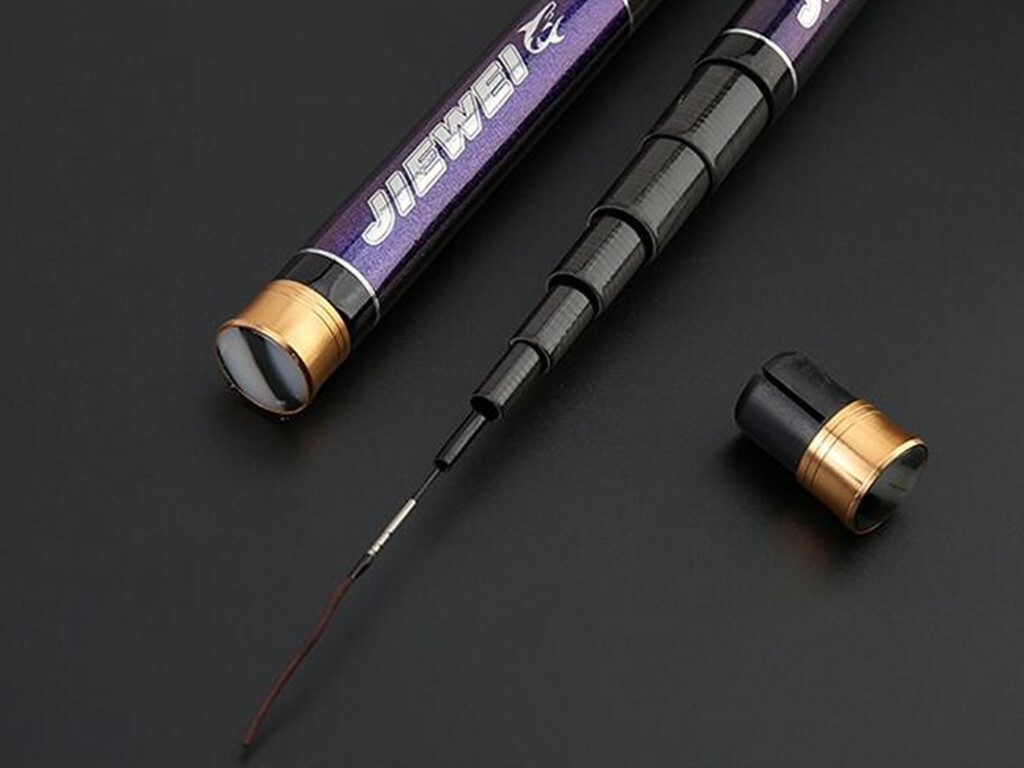 Fishing Rod Carbon Fiber Telescopic Fishing Pole Stream Hand Rod 3.6M-6.3M Carp
