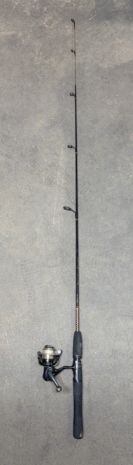 Ugly Stik SPL1100 Ultra Light 4’8” Rod Shakespeare Intrepid 2500 Reel