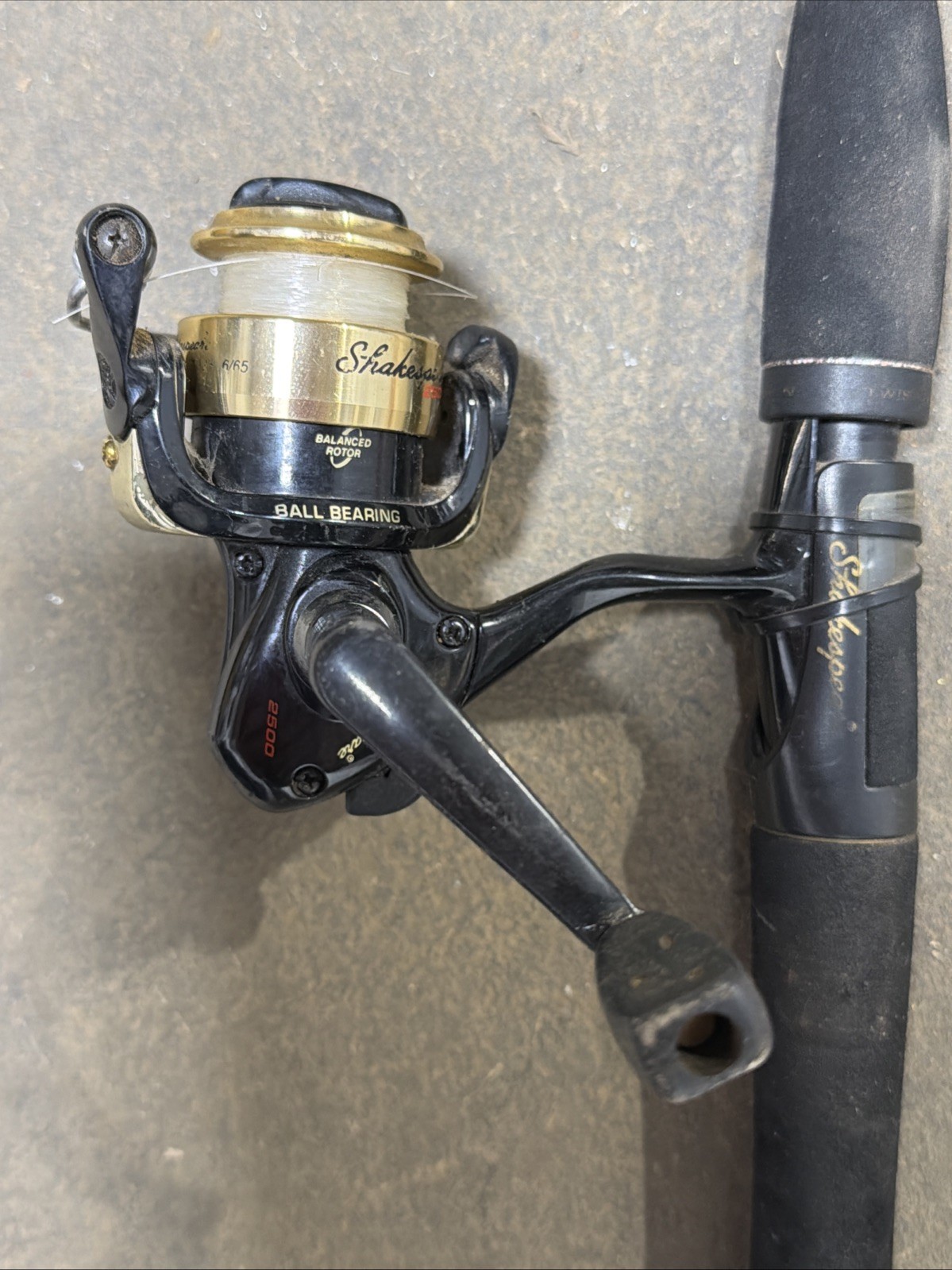 Ugly Stik SPL1100 Ultra Light 4’8” Rod Shakespeare Intrepid 2500 Reel