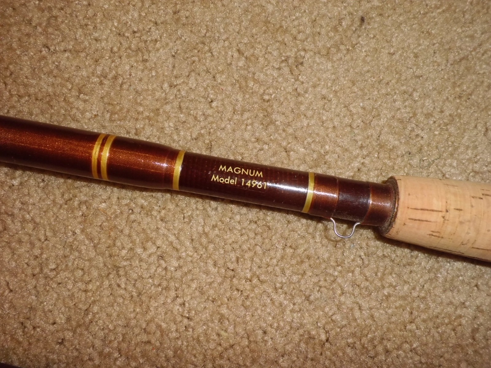 Vintage SILAFLEX Magnum Model 14961 Spinning 7′ Rod made in USA