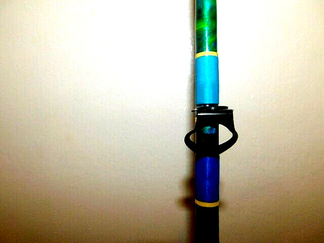 CUSTOM CONVENTIONAL ROD MAHI BLUE,GREEN,YELLOW MARBLE 7′ 20-40 LB TURBO NEW